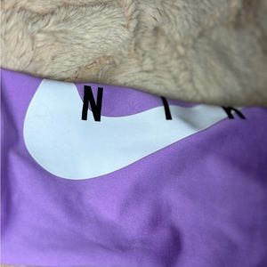 Purple Stretchy workout leggings